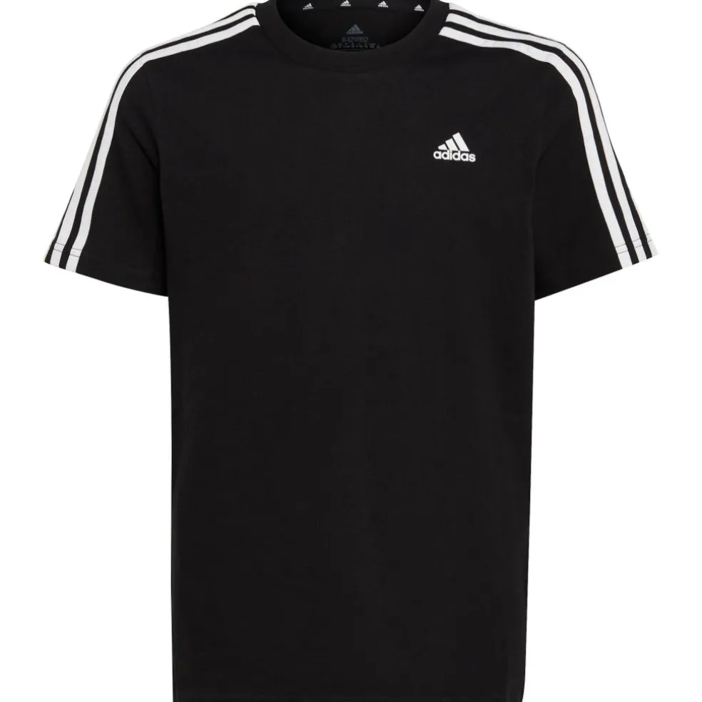 Adidas Essentials 3-Stripes shirt junior black white
