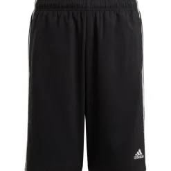 Adidas Essentials 3-Stripes Woven short junior black white