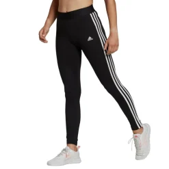 Adidas Essentials 3-Stripes sportlegging dames black  white