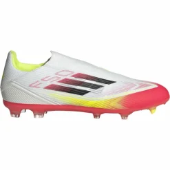 Adidas F50 League FG MG voetbalschoenen heren cloud white core black solar yellow