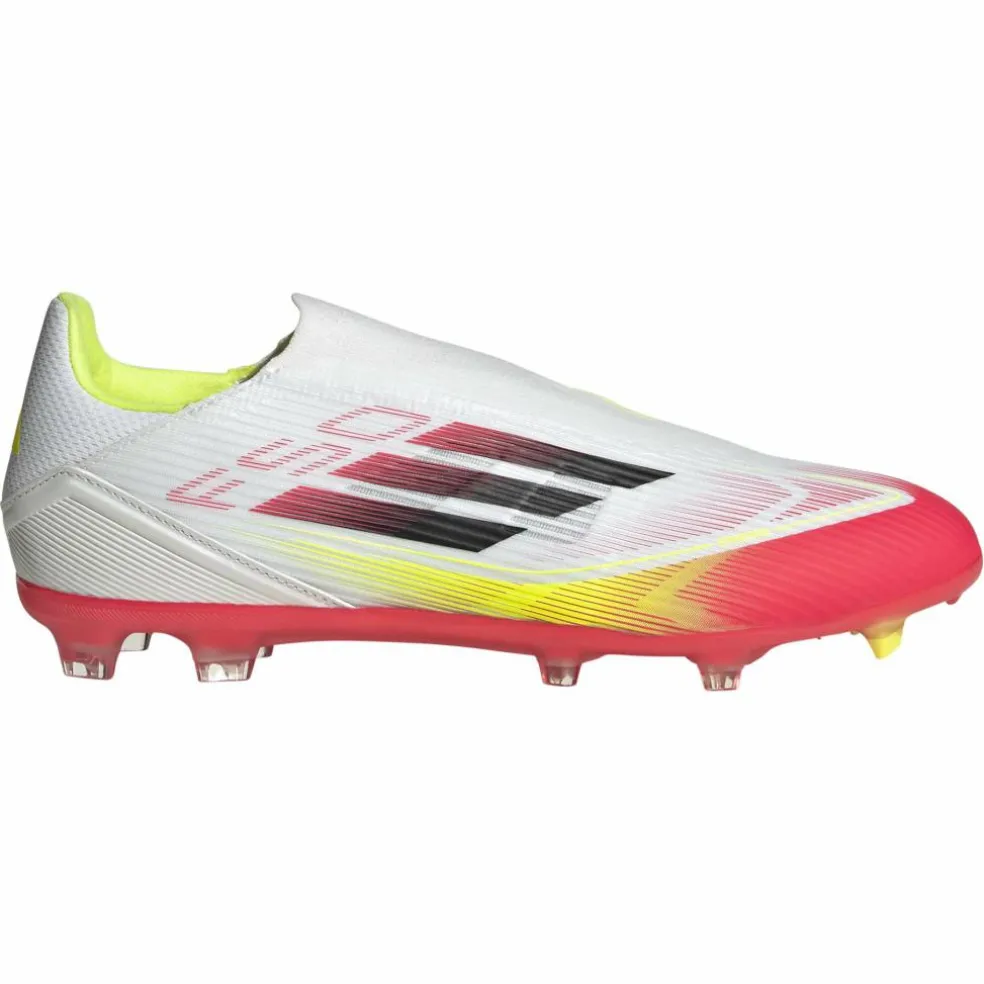 Adidas F50 League FG MG voetbalschoenen heren cloud white core black solar yellow