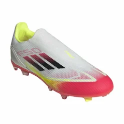 Adidas F50 League FG MG voetbalschoenen heren cloud white core black solar yellow