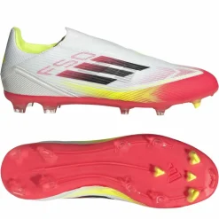 Adidas F50 League FG MG voetbalschoenen heren cloud white core black solar yellow