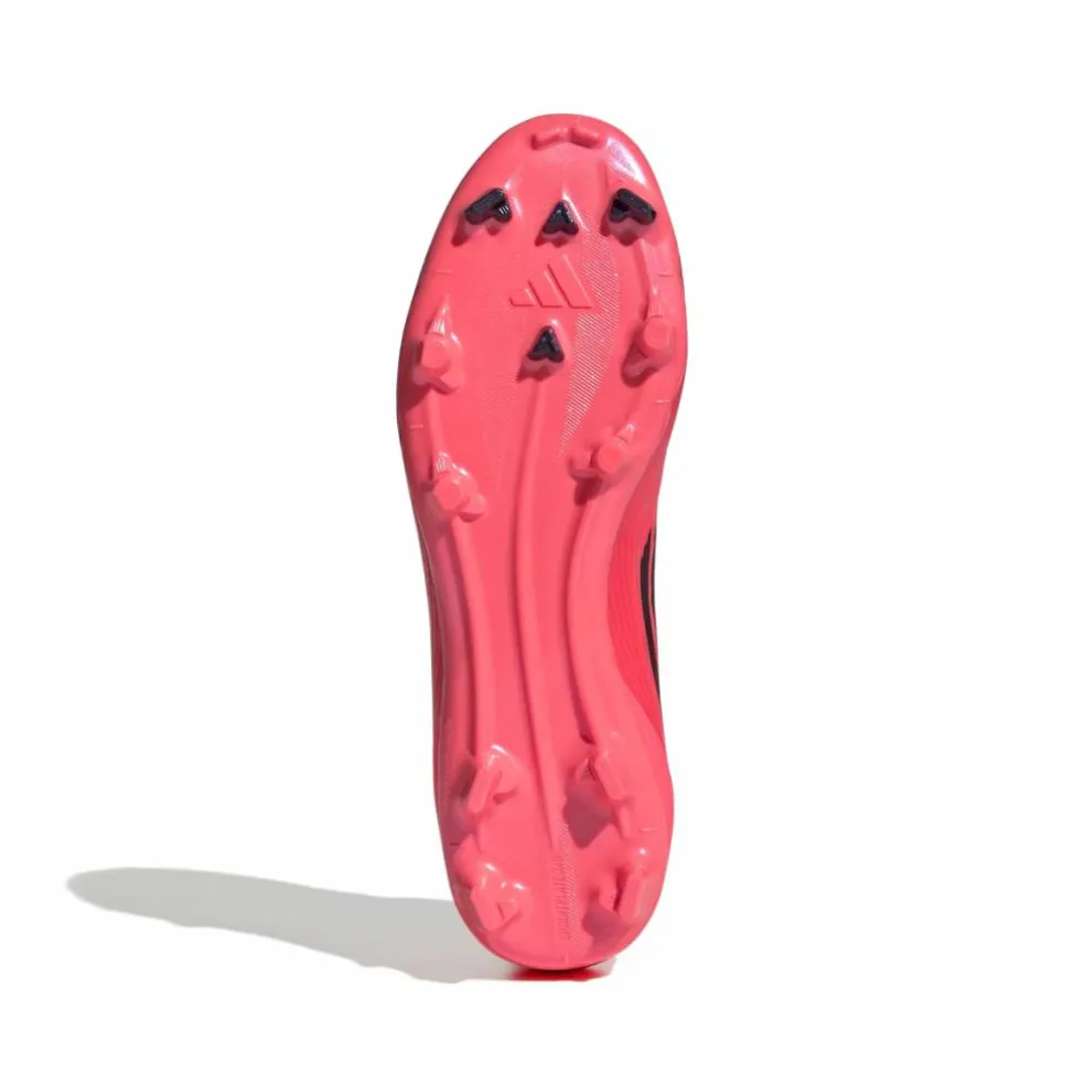 Adidas F50 League Mid-cut FG MG voetbalschoenen turbo aurora black platinum metallic