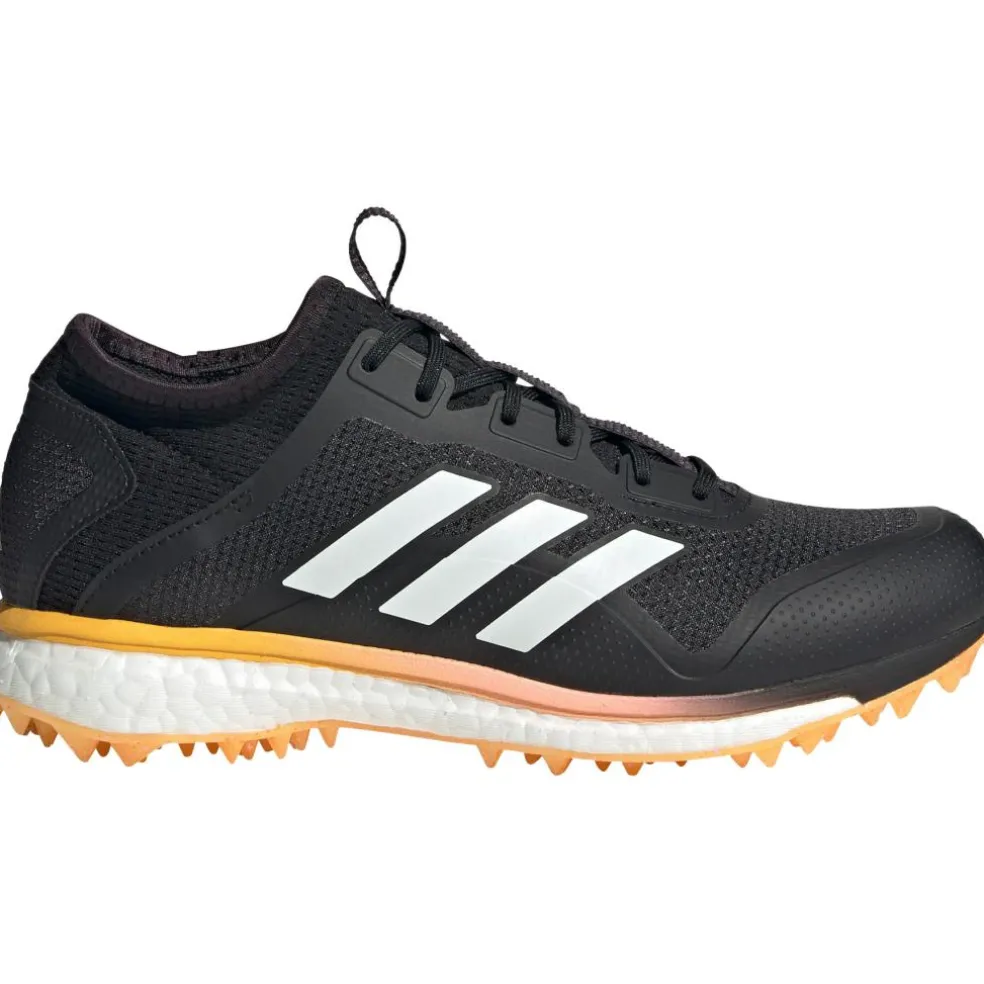 Adidas Fabela X Empower hockeyschoenen dames core black zero metalic spark