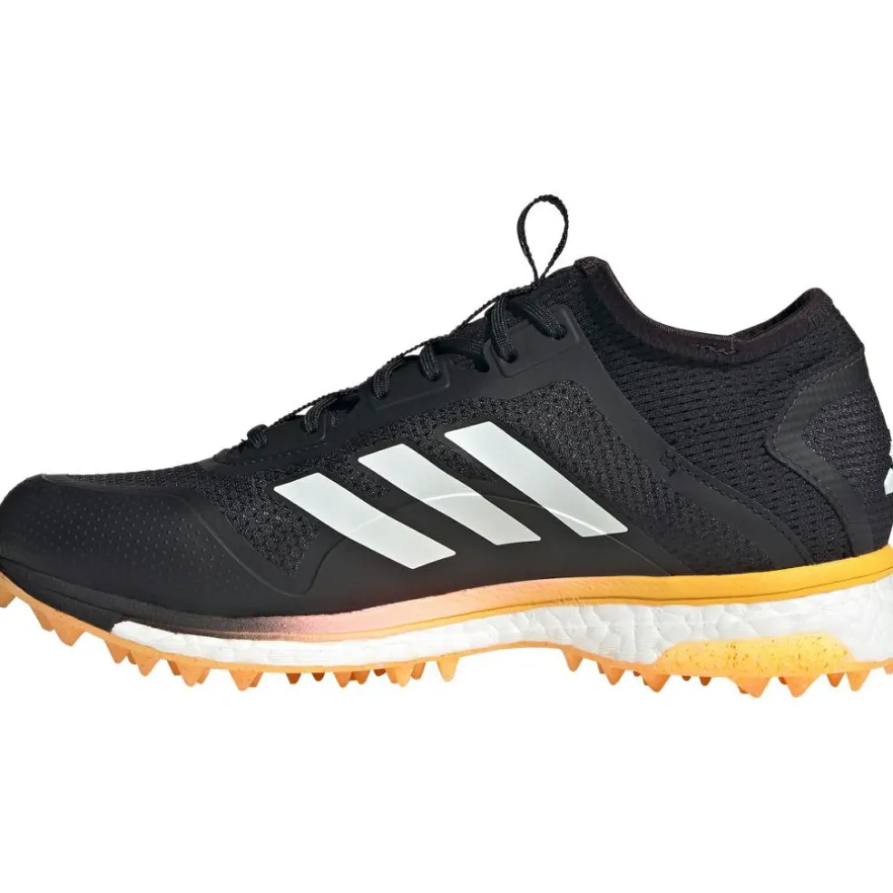 Adidas Fabela X Empower hockeyschoenen dames core black zero metalic spark