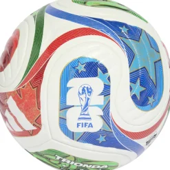 Adidas FIFA World Cup Trionda Pro voetbal white solar blue hi-res red flash lime 25 - 26