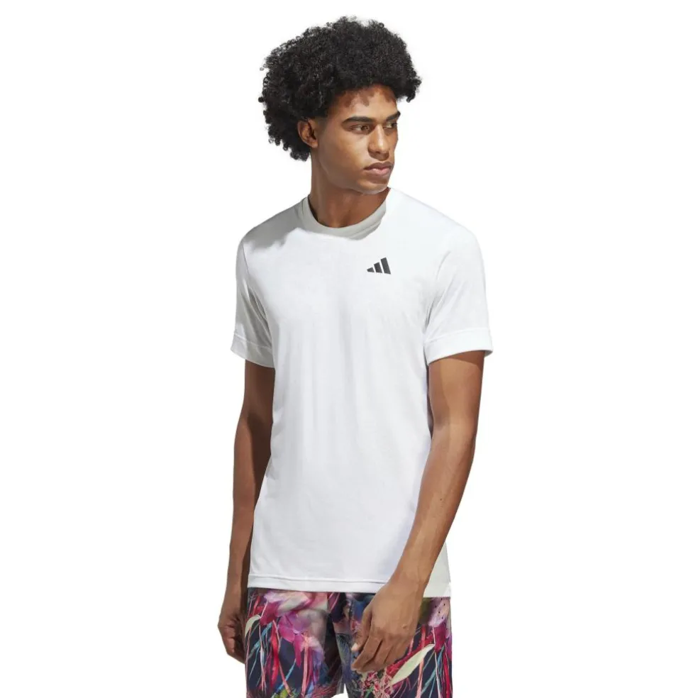 Adidas Freelift tennisshirt heren white