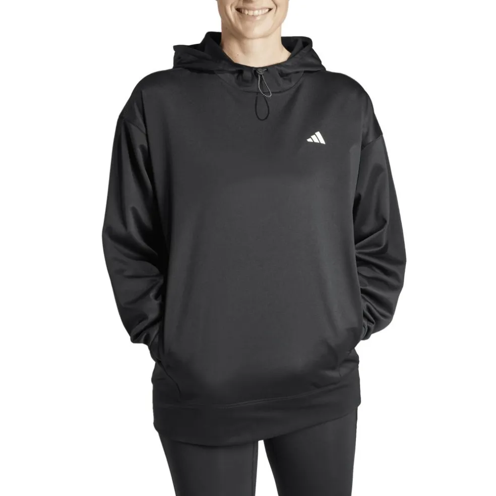 Adidas Game and Go hoodie dames black white