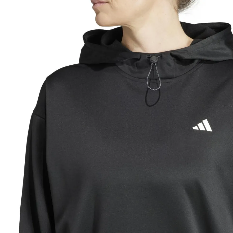 Adidas Game and Go hoodie dames black white