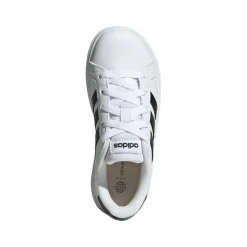 Adidas Grand Court Lifestyle schoenen junior cloud white core black