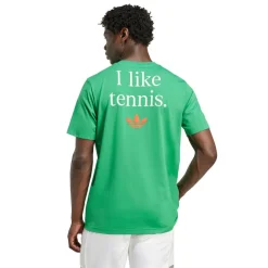 Adidas Graphic tennisshirt heren green