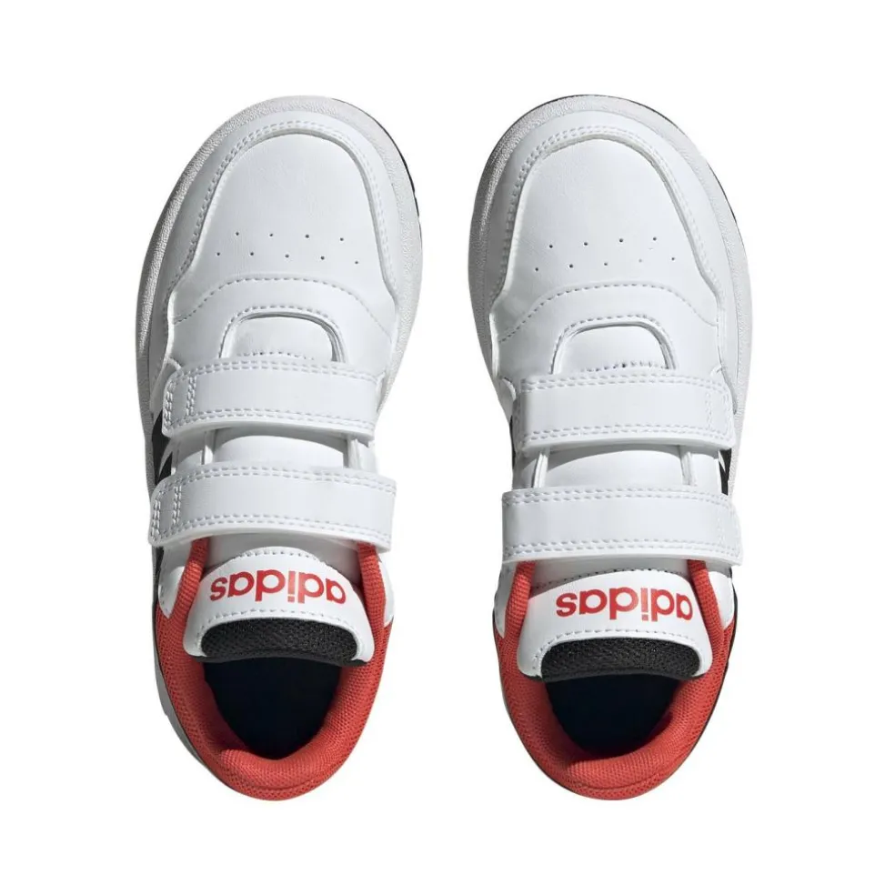 Adidas Hoops 3.0 CF C schoenen junior cloud white core black bright red