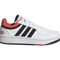 Adidas Hoops 3.0 schoenen junior cloud white core black bright red