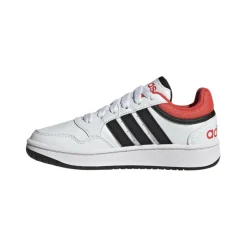Adidas Hoops 3.0 schoenen junior cloud white core black bright red
