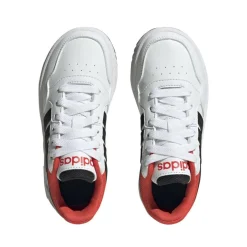 Adidas Hoops 3.0 schoenen junior cloud white core black bright red