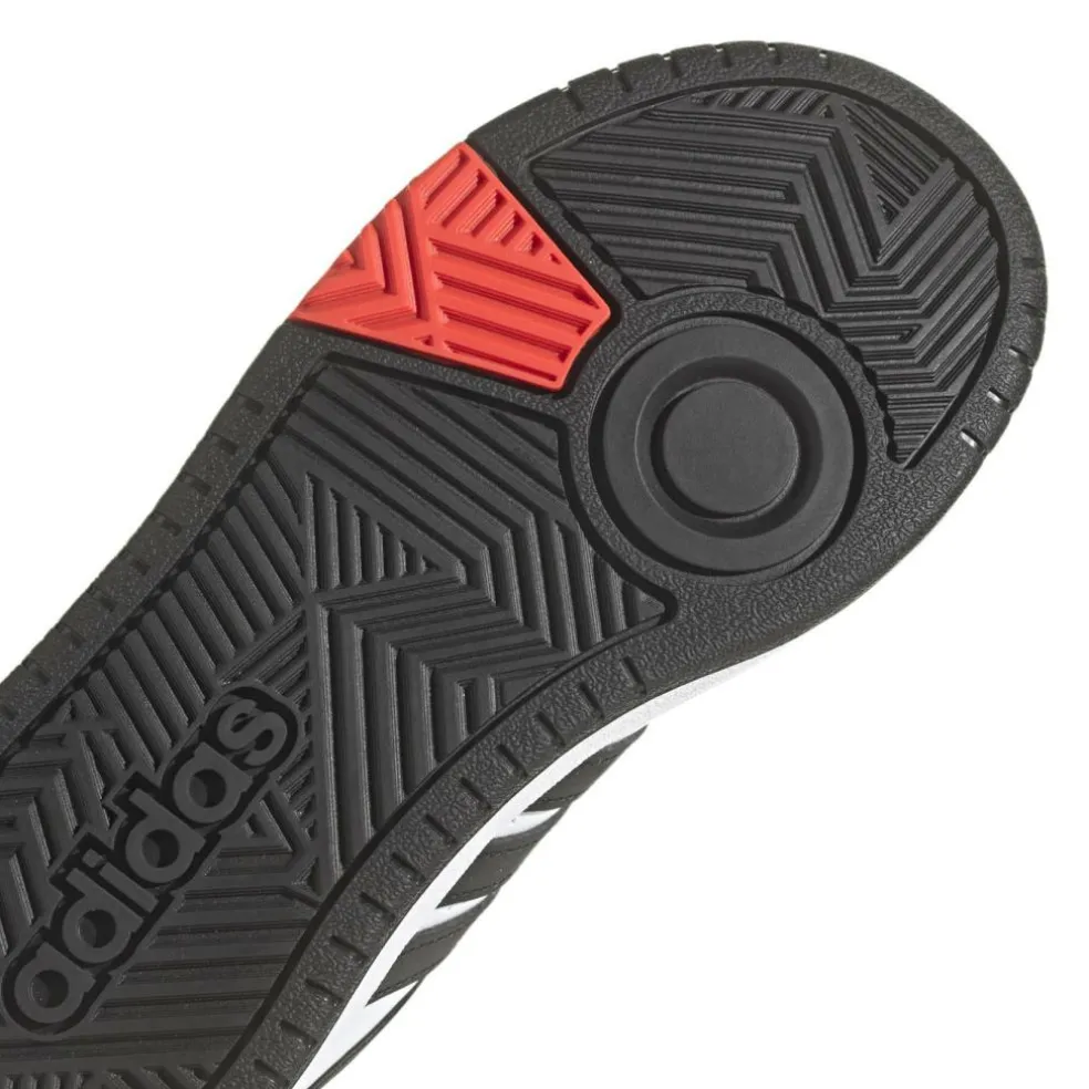 Adidas Hoops 3.0 schoenen junior cloud white core black bright red