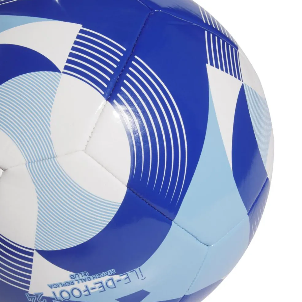 Adidas Île-de-Foot Club voetbal 24 white clear sky royal blue