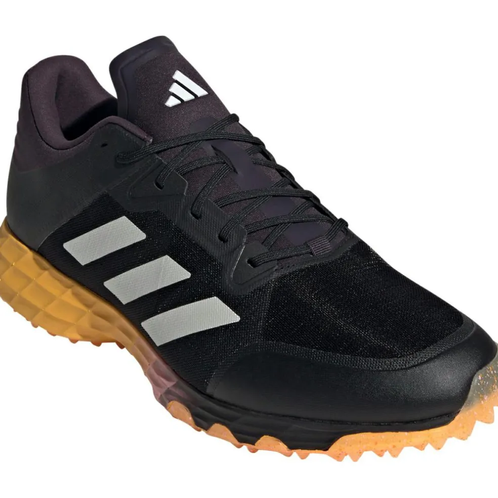 Adidas Lux 2.2S hockeyschoenen heren core black zero metalic spark