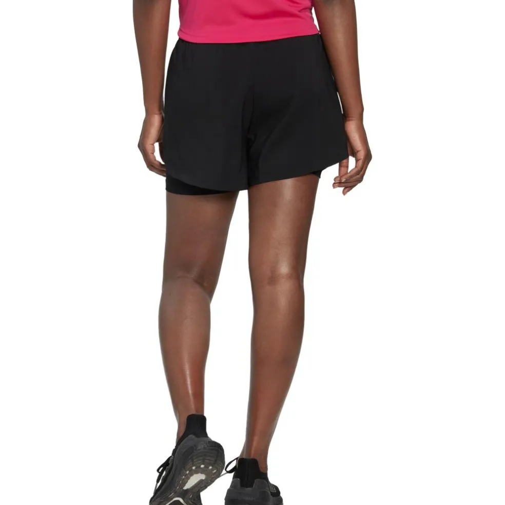 Adidas Made For Training Minimal Two-In-One short dames black white
