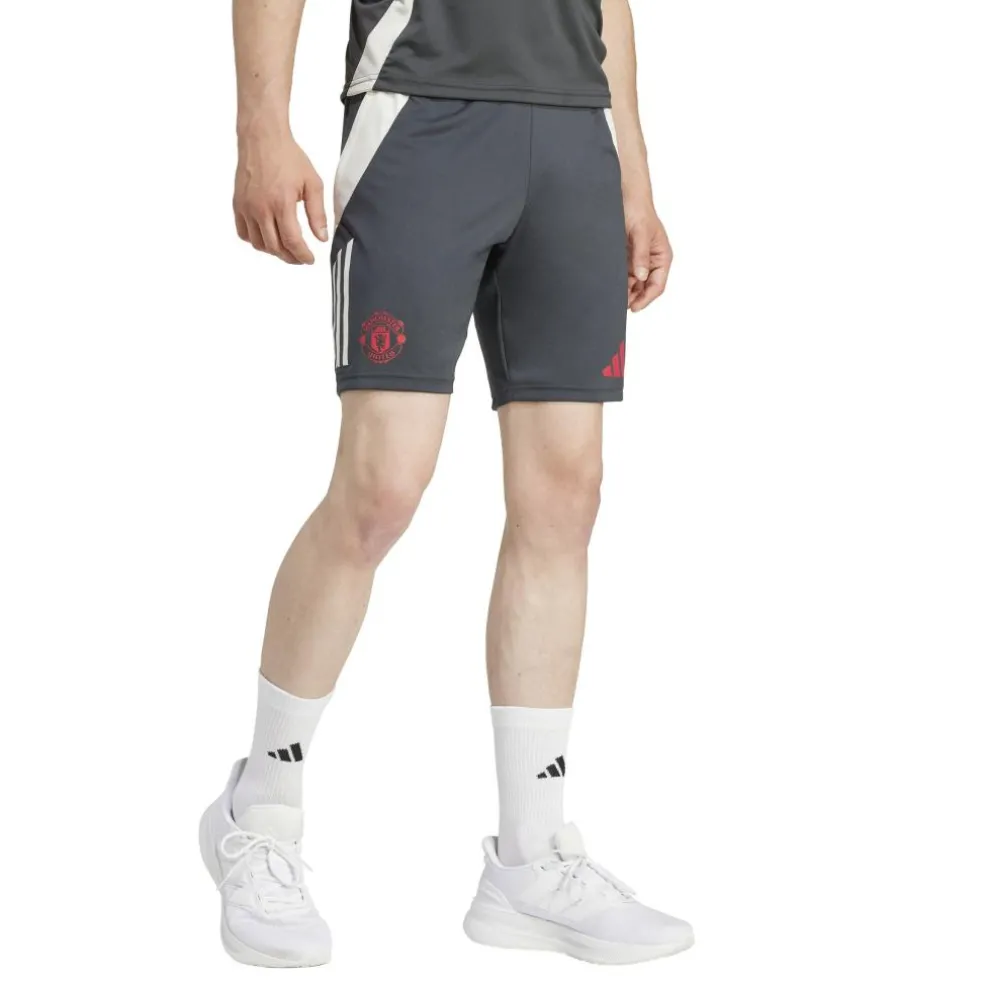 Adidas Manchester United Tiro 24 voetbalbroekje heren dark grey carbon