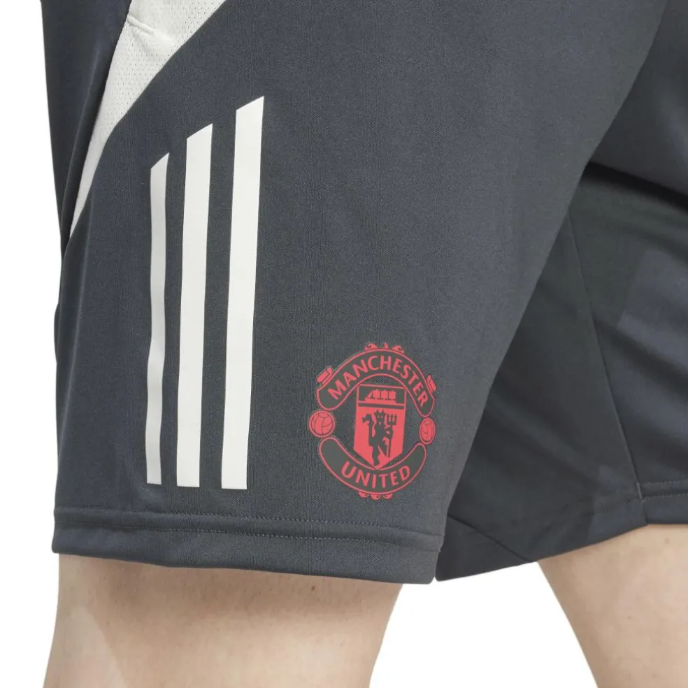 Adidas Manchester United Tiro 24 voetbalbroekje heren dark grey carbon
