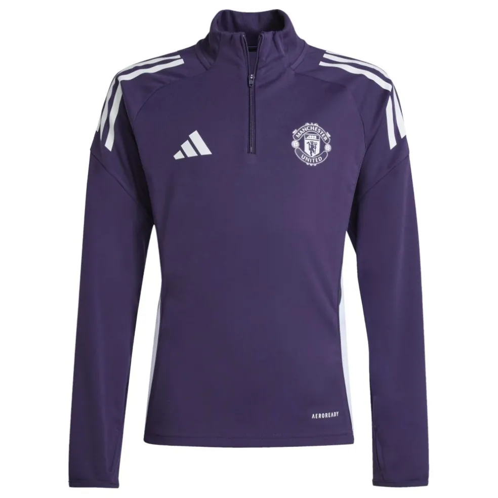 Adidas Manchester United Tiro 25 Competition trainingsshirt junior aurora plum