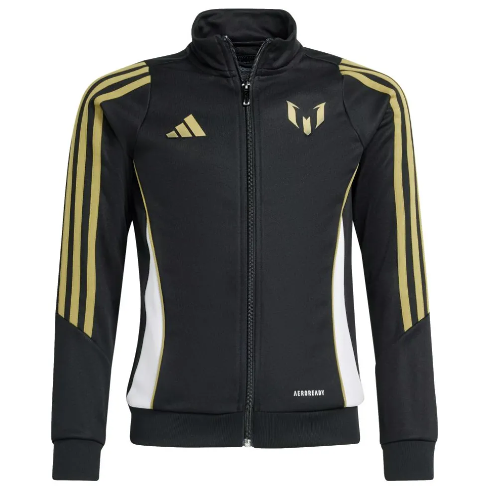 Adidas Messi trainingsjack junior black gold