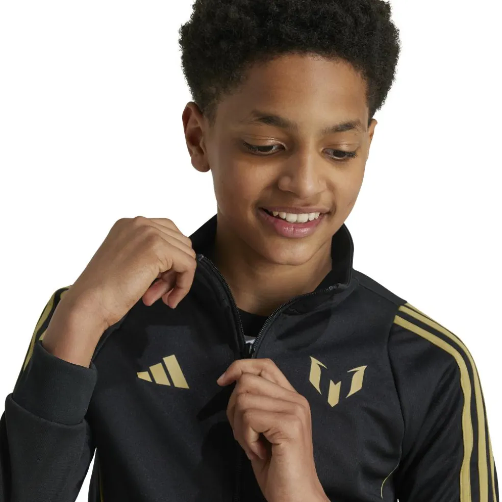 Adidas Messi trainingsjack junior black gold