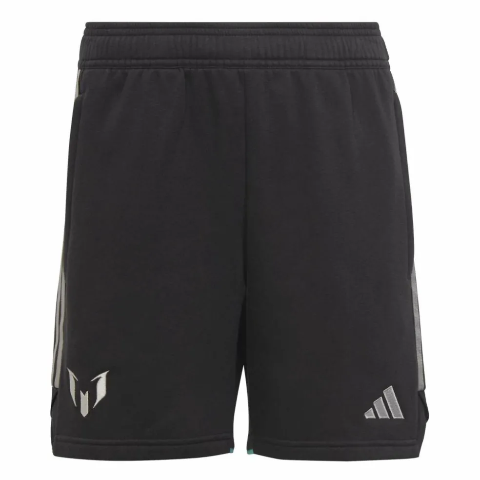Adidas Messi voetbalbroekje junior black mint rush