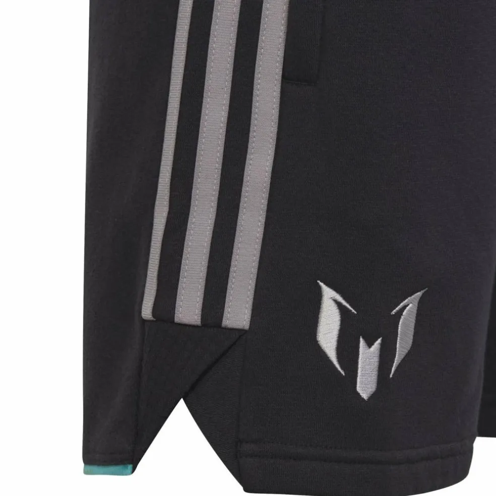 Adidas Messi voetbalbroekje junior black mint rush