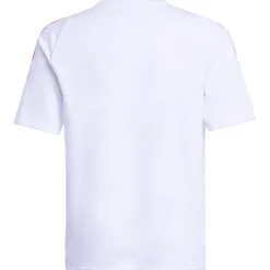 Adidas Messi voetbalshirt junior white semi lucid red