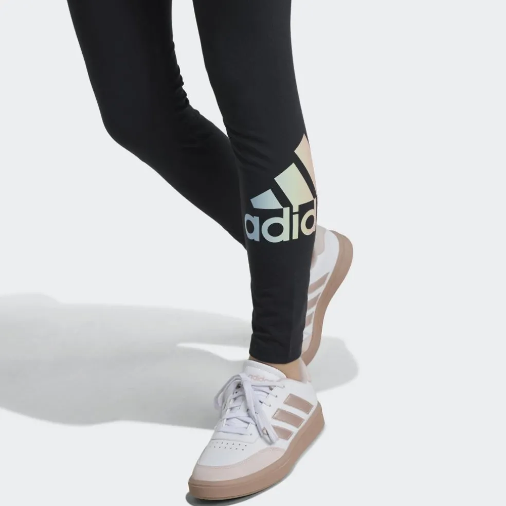 Adidas Metallic Print sportlegging junior black
