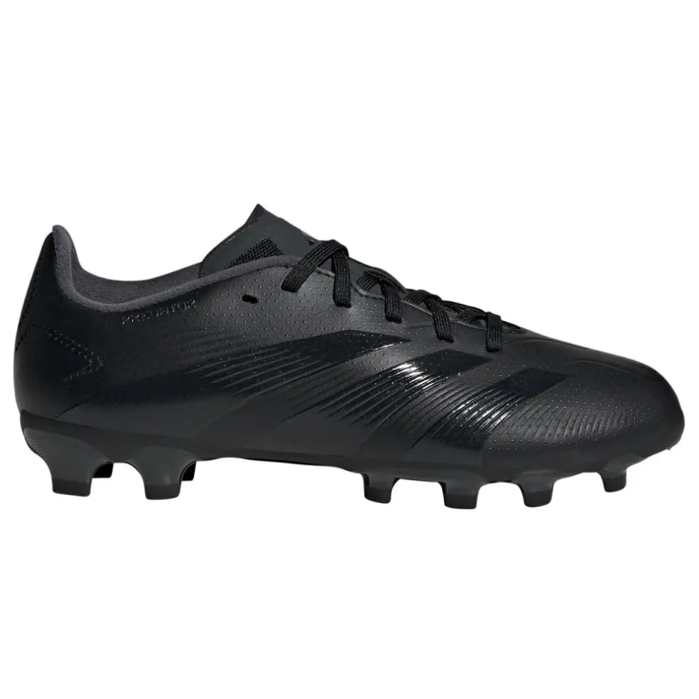 Adidas Predator 24 League Low MG junior voetbalschoenen core black carbon core black