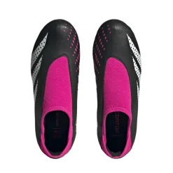 Adidas Predator Accuracy.3 voetbalschoenen junior core black cloud white team shock pink 2