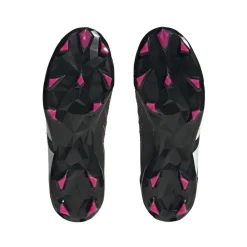 Adidas Predator Accuracy.3 voetbalschoenen junior core black cloud white team shock pink 2