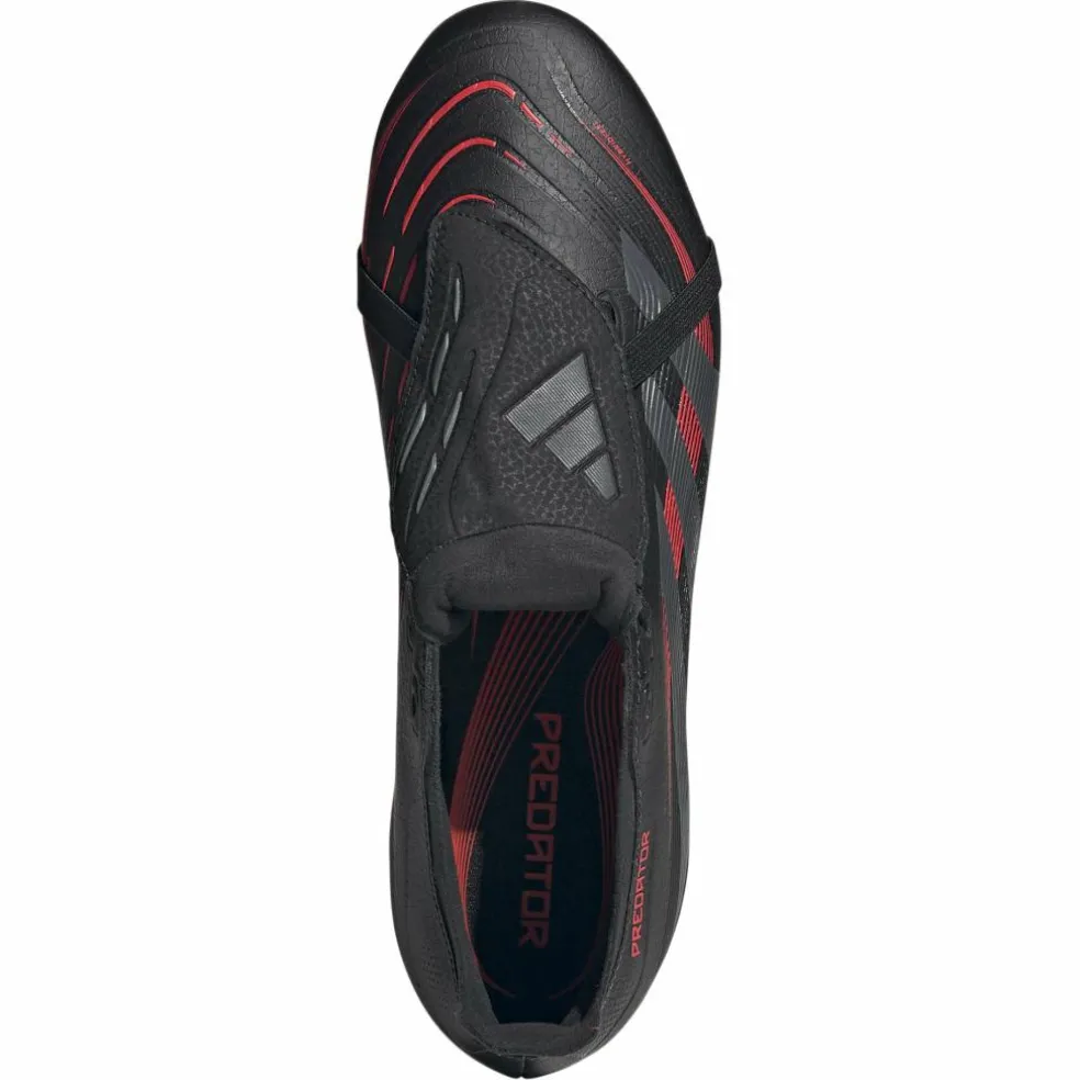 Adidas Predator League FG MG voetbalschoenen heren core black grey four lucid red