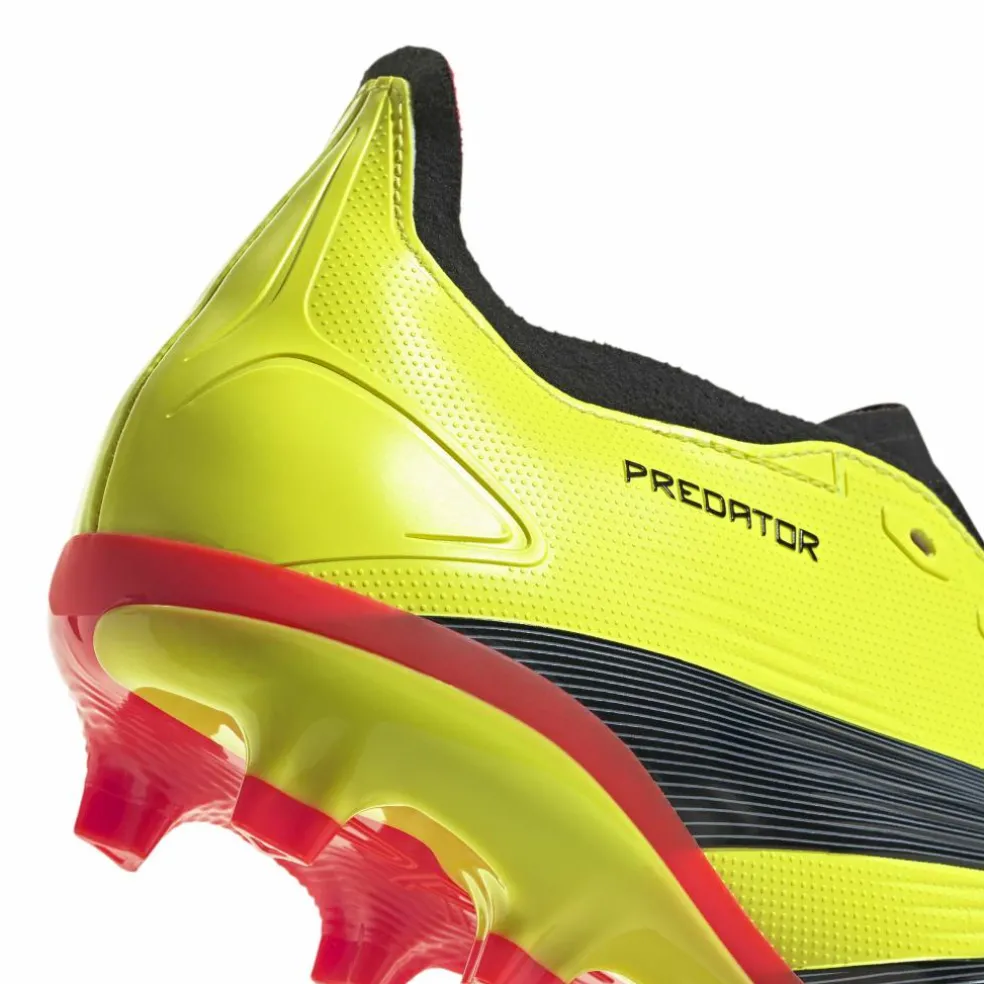 Adidas Predator League FG voetbalschoenen heren team solar yellow 2 core black solar red