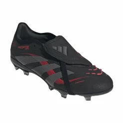 Adidas Predator Pro FG voetbalschoenen heren core black grey four lucid red