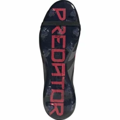 Adidas Predator Pro FG voetbalschoenen heren core black grey four lucid red