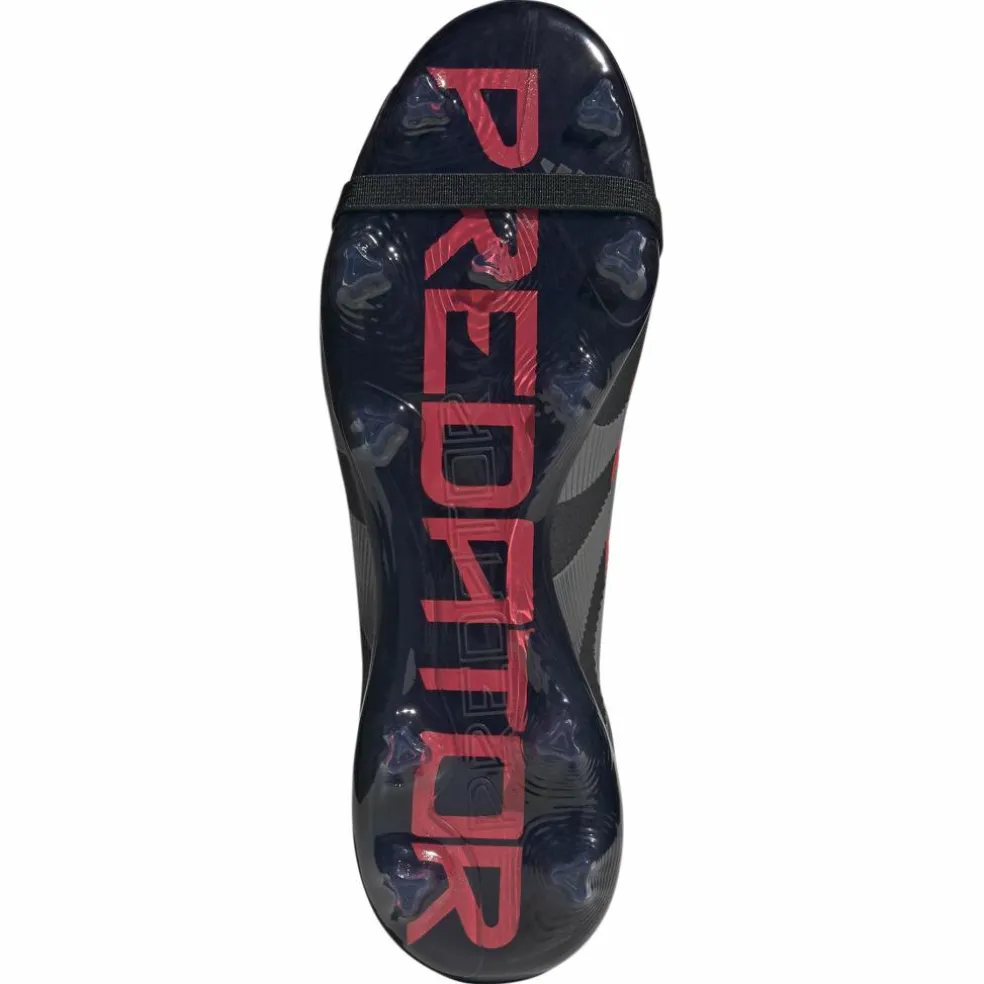 Adidas Predator Pro FG voetbalschoenen heren core black grey four lucid red