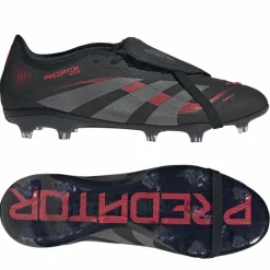 Adidas Predator Pro FG voetbalschoenen heren core black grey four lucid red