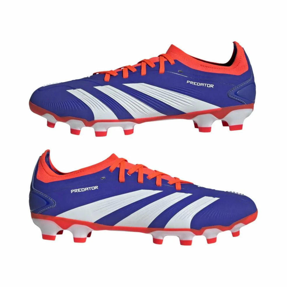 Adidas Predator Pro MG voetbalschoenen heren cloud white solar red lucid blue