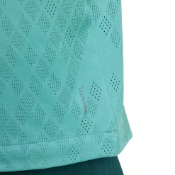 Adidas Pro Climacool tennispolo dames powder teal