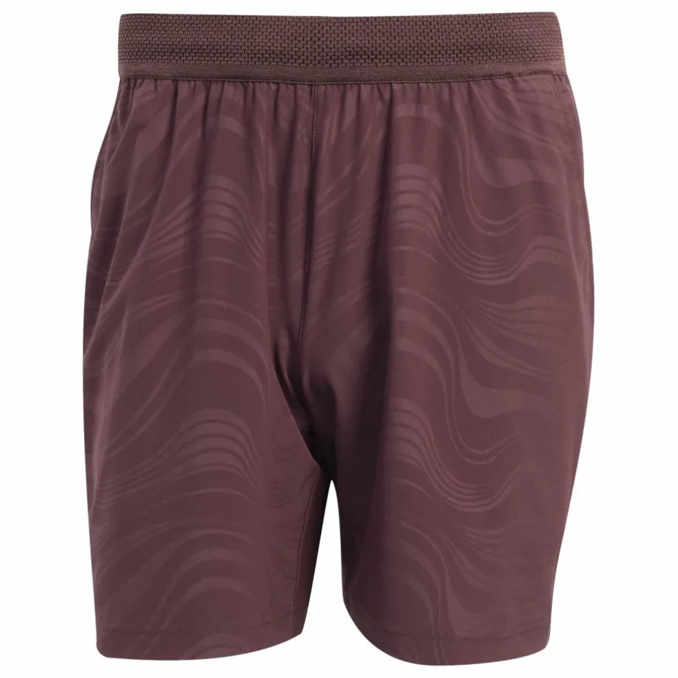 Adidas Pro Ergo tennisshort heren aurora ruby brown