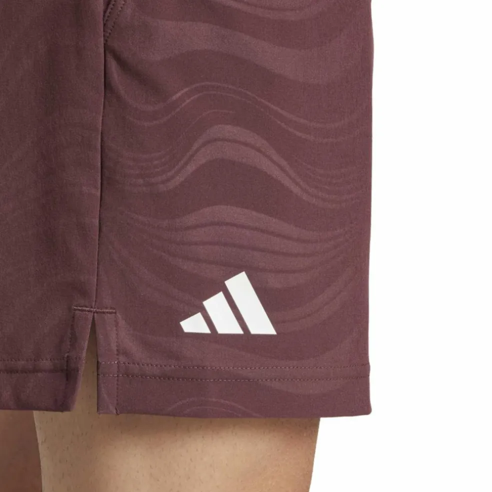 Adidas Pro Ergo tennisshort heren aurora ruby brown