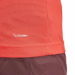 Adidas Pro FreeLift tennisshirt heren semi lucid red