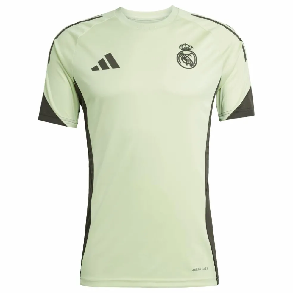 Adidas Real Madrid Tiro 25 voetbalshirt heren almost lime