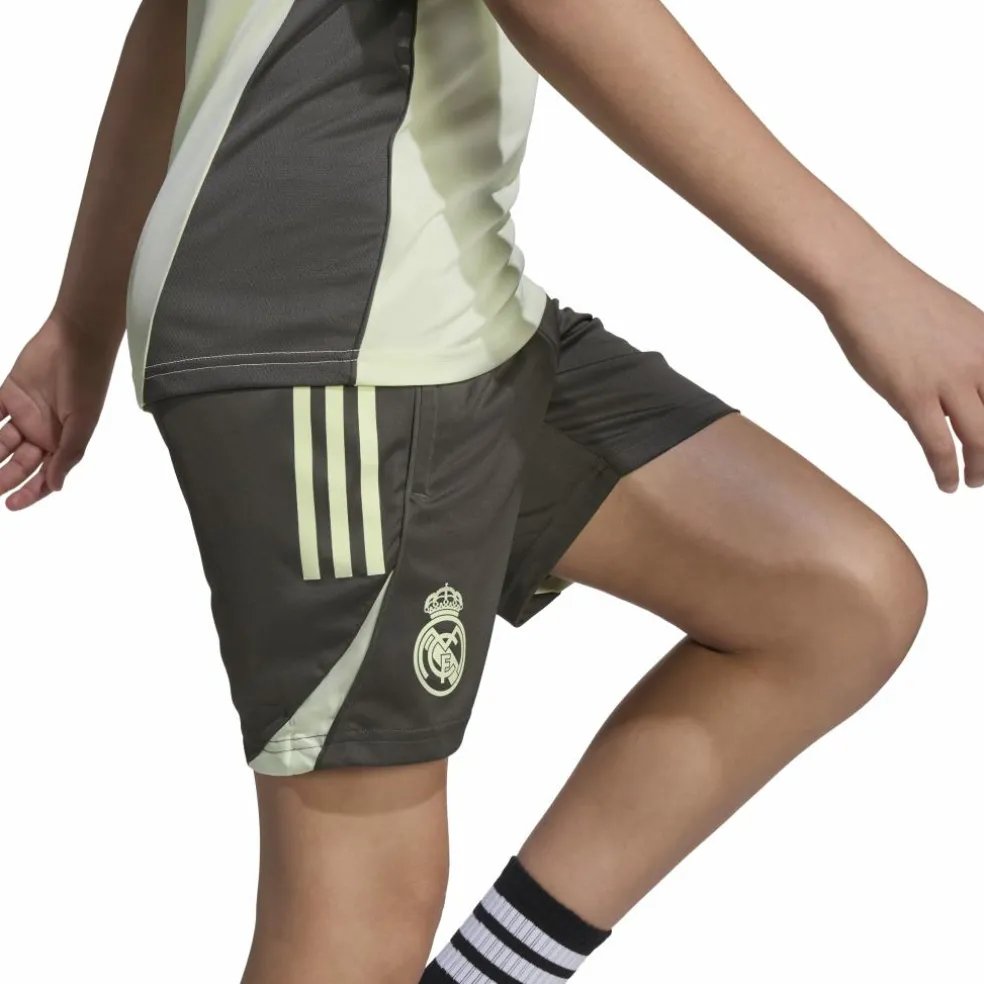 Adidas Real Madrid Tiro 25 voetbalbroekje junior utility grey