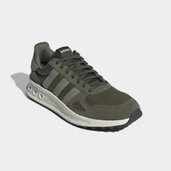 Adidas Run 84 schoenen heren olive strata silver pebble